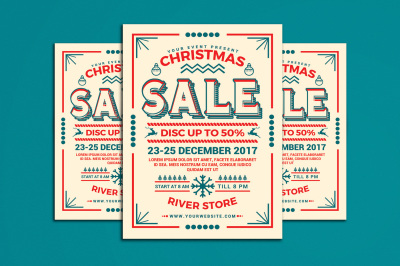 Christmas Sale Flyer