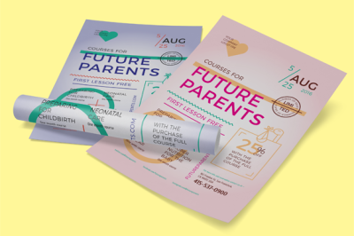 Future Parents Poster Template
