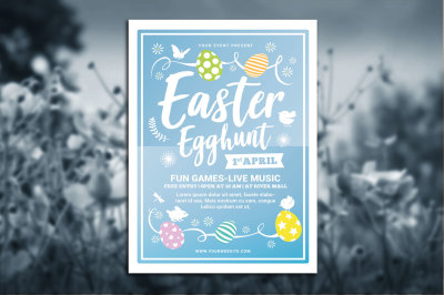 Easter Egg Hunt Flyer