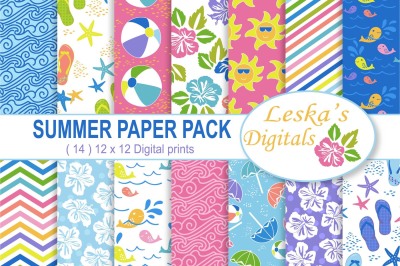 Summer Digital Paper