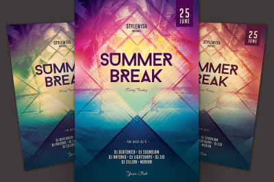 Summer Break Flyer