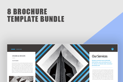 Modern Clean Company Brochure Template