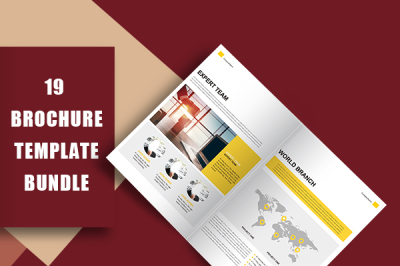 Yellow Professional Company Culture Brochure