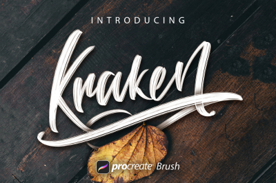 Kraken Procreate Brush