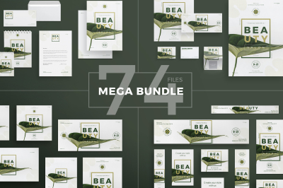 Design templates bundle | flyer, banner, branding | Beauty Salon