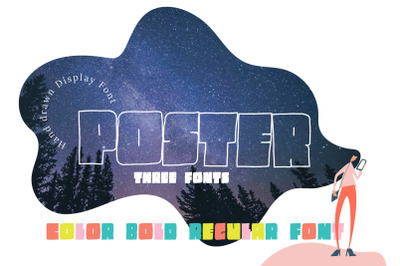 Poster Modern Scandinavian Font