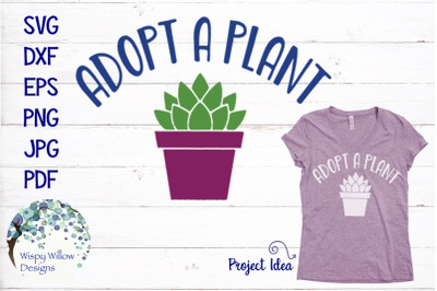 Adopt A Plant SVG