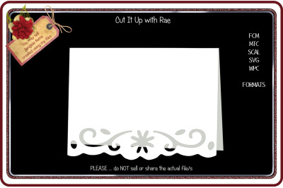 192 Border Greeting Card FCM MTC SCAL SVG WPC
