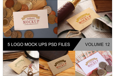 Photo Realistic Mock-ups Set of 5 V12