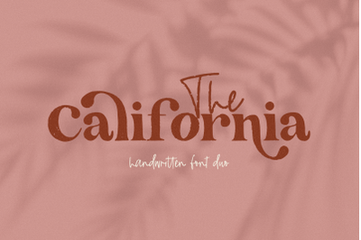 The California - Handwritten Serif Duo