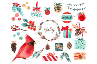 Holiday Watercolor Illustration