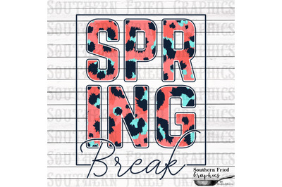 Spring Break V2 Printable Digital Graphic