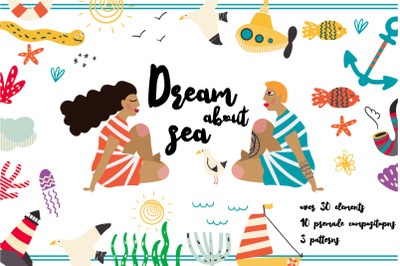 Dream about Sea set