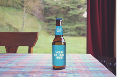 Home Brewing Beer Mockup