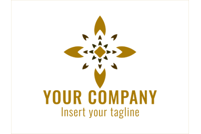 Logo Gold Icon of Light Shine