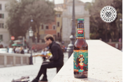 Artist Bridge Beer Mockup