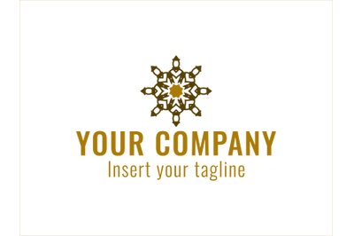 Logo Gold Vector Dominant Brown Color