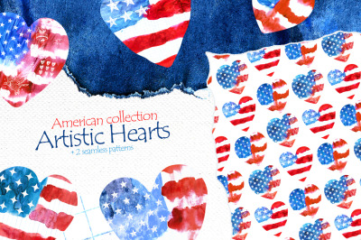American collection &quot;Artistic Hearts&quot;