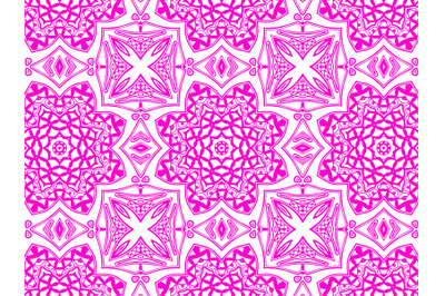 Pattern Abstract Pink Color Design