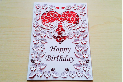 PopUp Happy Birthday, Happy Anniversary, Happy Valentine&#039;s Day SVG