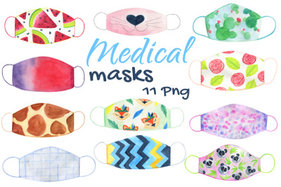 Handmade Medical Face Mask Fashion Art Transparent Png