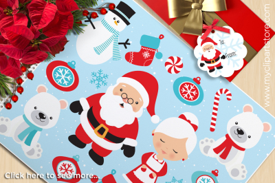 Christmas - North Pole Vector Clipart