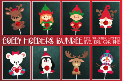 Christmas Lolly Holders Bundle SVG