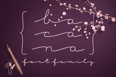 Bacana Font Family