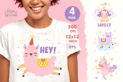 Llama and Unicor sublimation