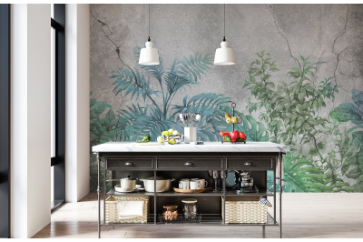 Wallpaper mockup Tapestry mockup