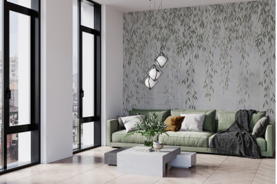 Wallpaper mockup Tapestry mockup