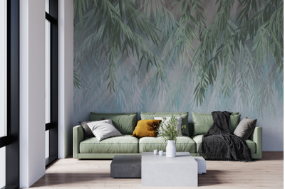 Wallpaper mockup Tapestry mockup