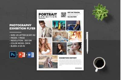 Photography Exhibition Flyer Template