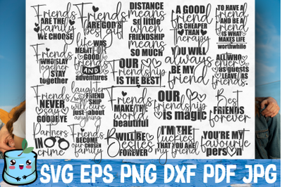Friends SVG Bundle