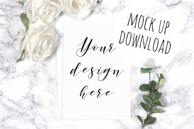 Card / Invite Mockup Photography