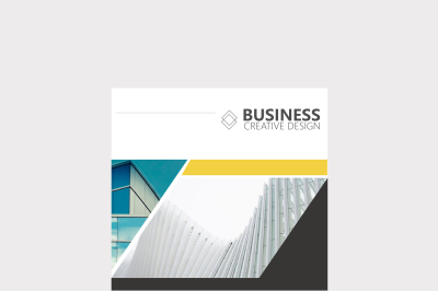Clean Business Brochure Cover