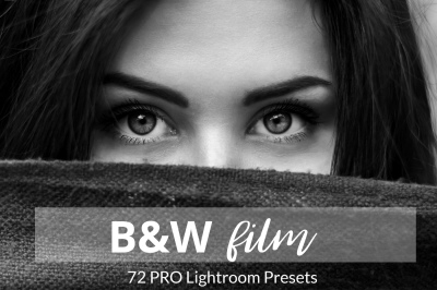 Black and White Film Lightroom Presets