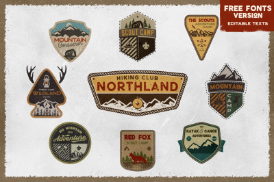 The Scouts &amp; Camping Badges