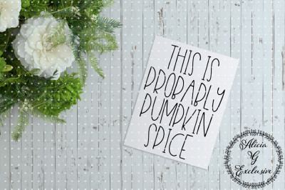 Pumpkin Spice 2