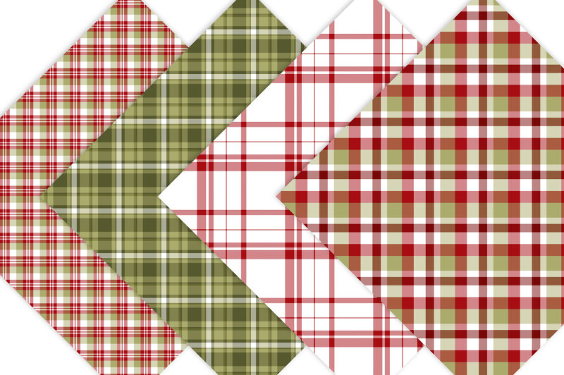 christmas-plaids-digital-paper