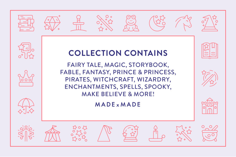 line-icons-ndash-fairy-tale