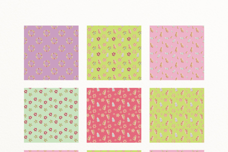 christmas-cookie-paper-digital-set