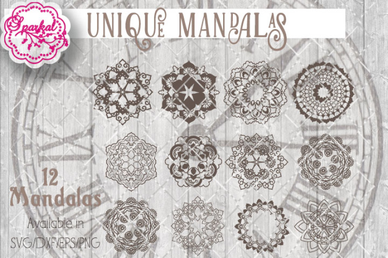 set-of-12-mandala-logo-style-cut-files