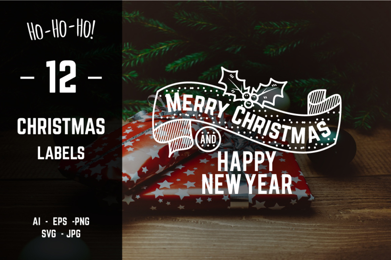 christmas-amp-new-year-labels-amp-badges
