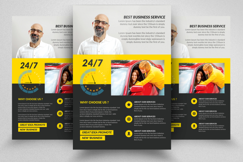 10-driving-school-flyers-templates-bundle