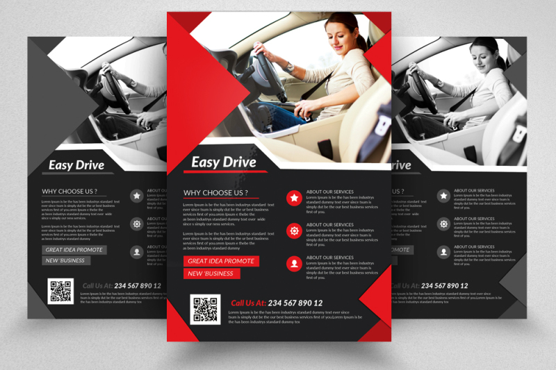 10-driving-school-flyers-templates-bundle