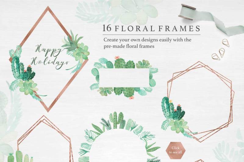 cactus-succulent-watercolor-greenery-design-set