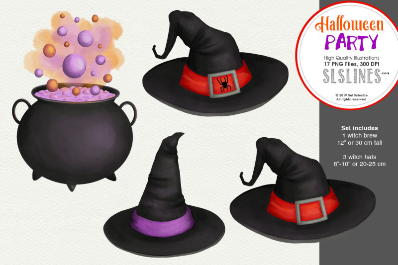 halloween-party-ghosts-pumpkins-spooky-clipart