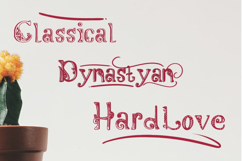 dynastyan-5-font-styles-and-150-swashes