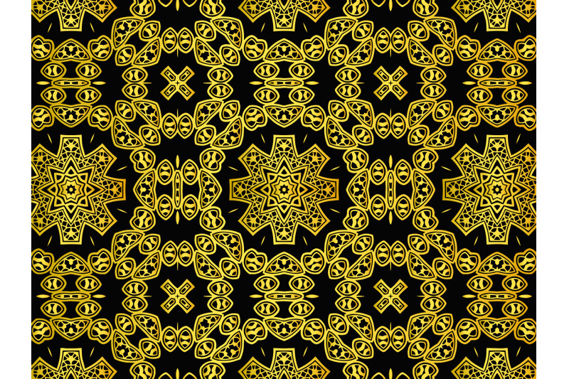 pattern-abstract-gold-color-design